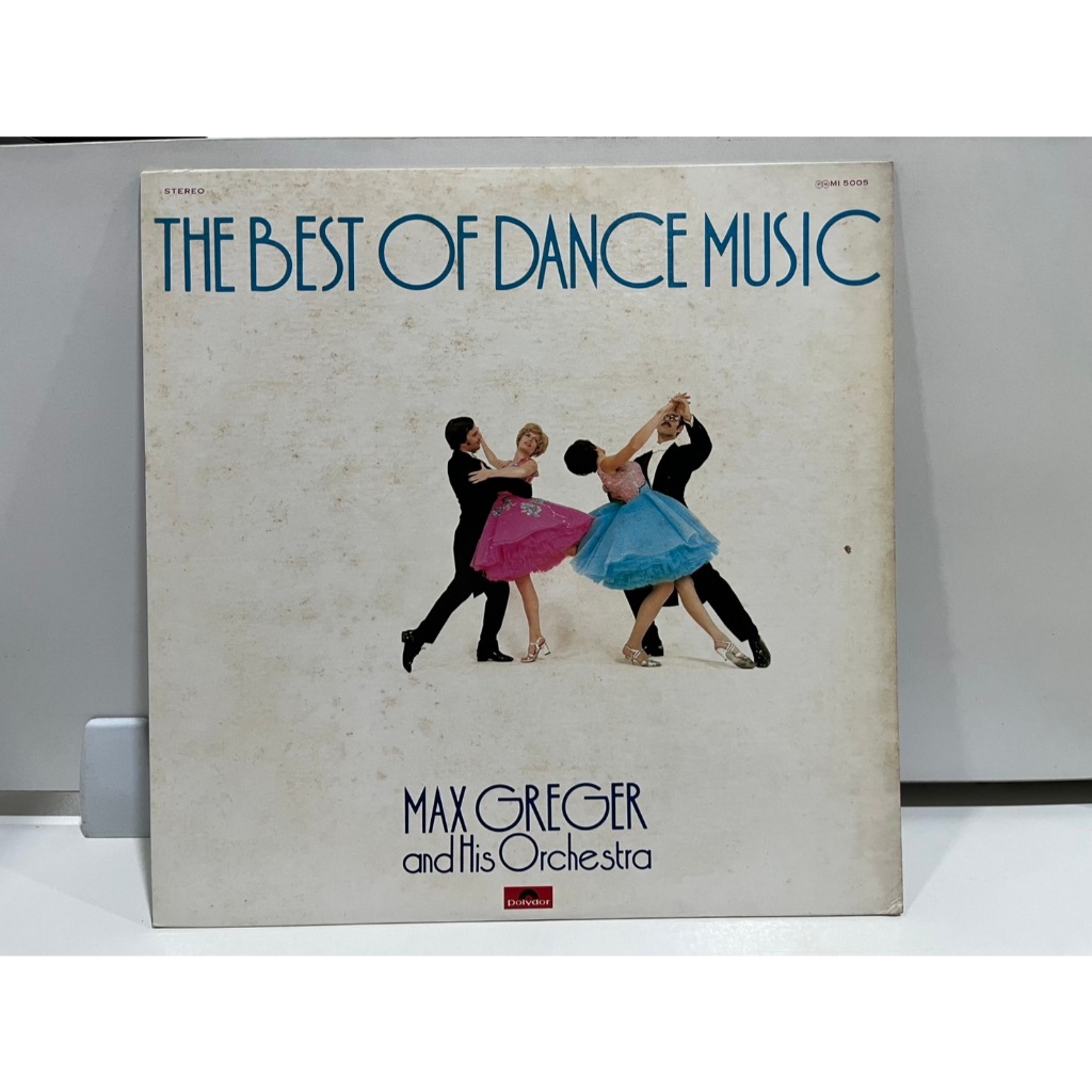 1LP Vinyl Records แผ่นเสียงไวนิล THE BEST OF DANCE MUSIC MAX GREGER and His Orchestra MI 5005  (J1B2