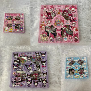 AIYIN สติ๊กเกอร์ 96แผ่นไม่ซ้ำลาย พร้อมกล่อง Sticker PVC น่ารักกันน้ำ สําหรับตกแต่ง สติ๊กเกอร์ไดคัท