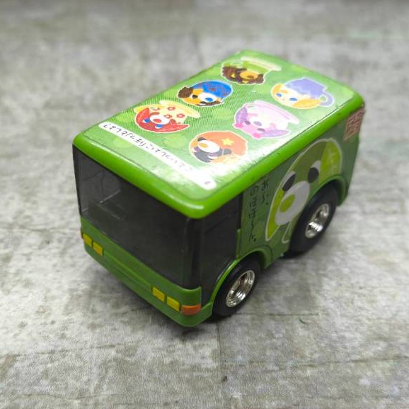 TAKARA CHORO Q โมเดลรถเชอโรคิว Choro Q Pullback _Ochain Bus Ochain Ryoku Ver. (Green) Ochain