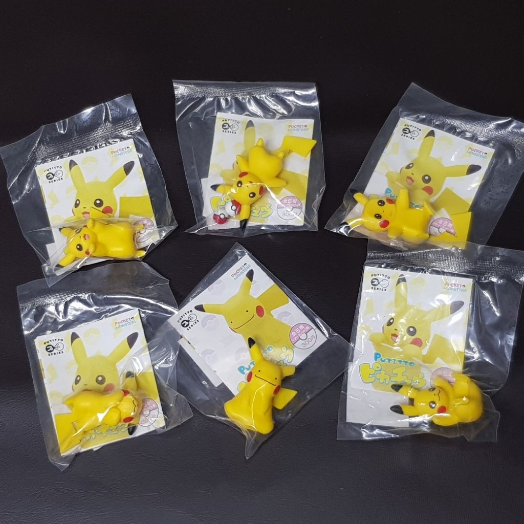 Putitto Pikachu เกาะแก้ว ครบชุดพร้อมตัวลับ (Metamon Pikachu)