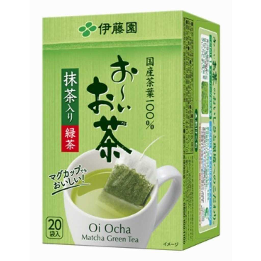 ITOEN Oi Ocha Green Tea 🇯🇵 ชาเขียวแบบซอง โออิ โอฉะ   มัจฉะ  ชาเขียวญี่ปุ่น 20 ซอง Exp 09/26
