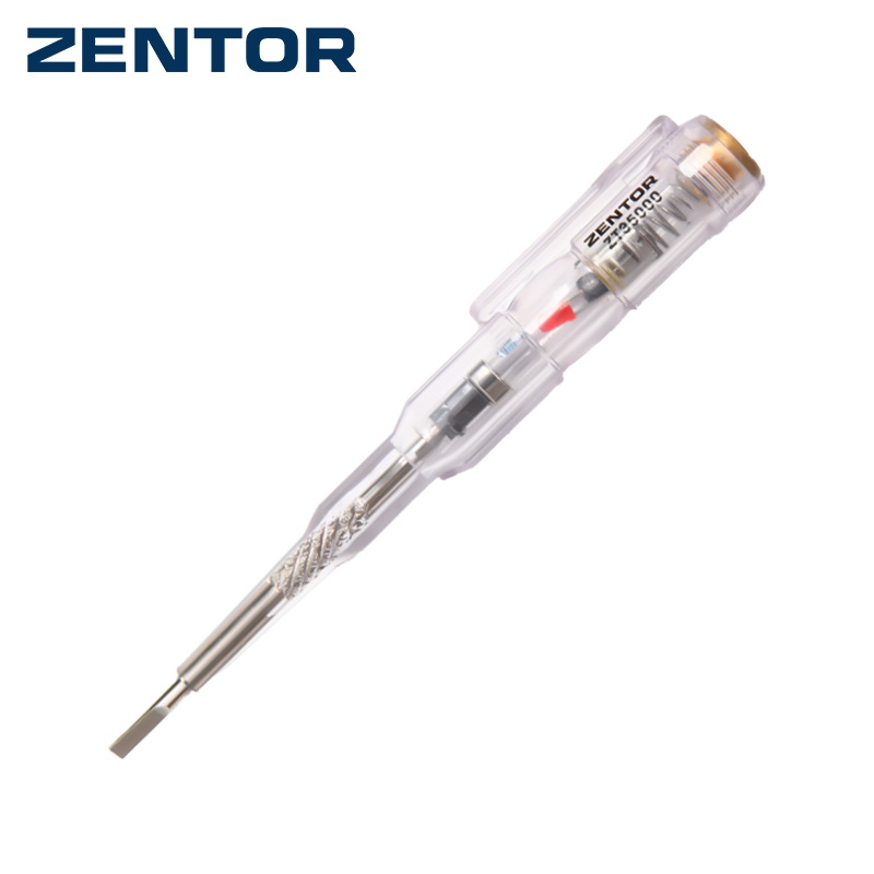 Zentor ไขควงวัดไฟ ปากกาวัดไฟ ไขควงไฟฟ้า ไขควงทดสอบไฟฟ้า การใช้งานง่าย พกพาสะดวก ปลอดภัย Voltage Tester