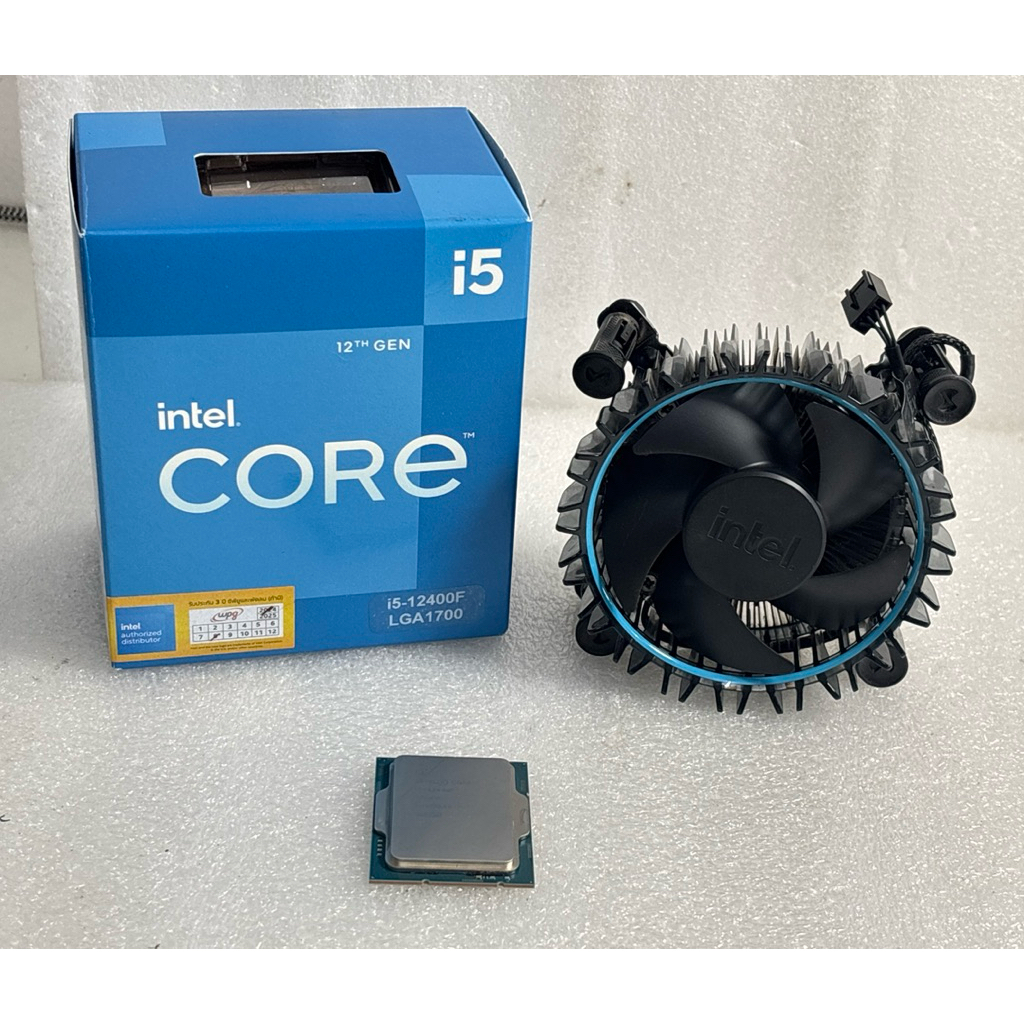 CPU i5 12400F มือ2 มีกล่อง ใช้งานปกติ ประกันWPG +iHAVE 8/2027