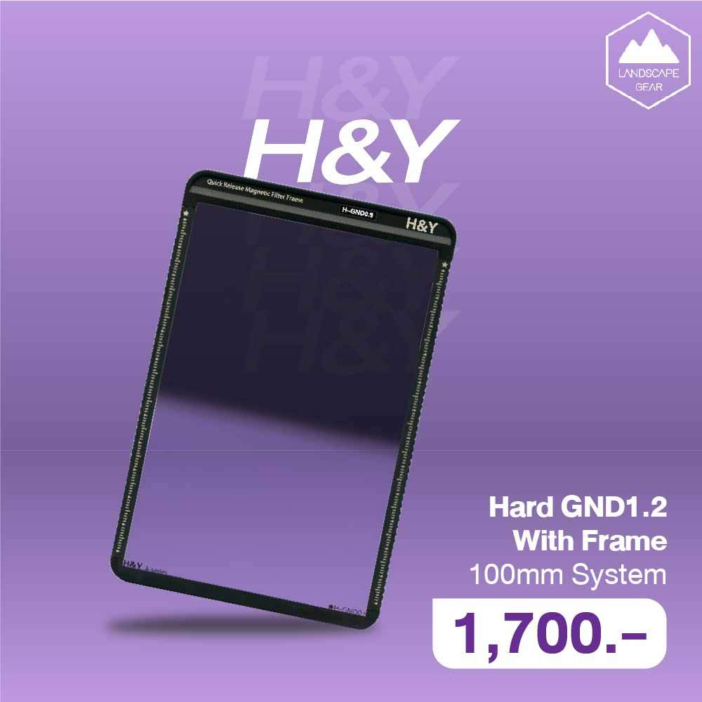 H&Y Filter ฟิลเตอร์ HARD GND มาพร้อม Magnatic Frame ขนาด 100mm System