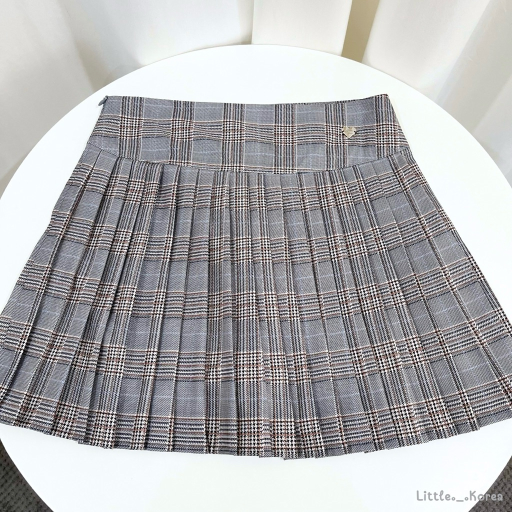 สก็อต{รุ่น Tiny Pleats} ยาว 15”-16” / เอว 23”-36” กระโปรงเทนนิสทรงพลีท (พร้อมส่ง) I มีกางเกงซับใน