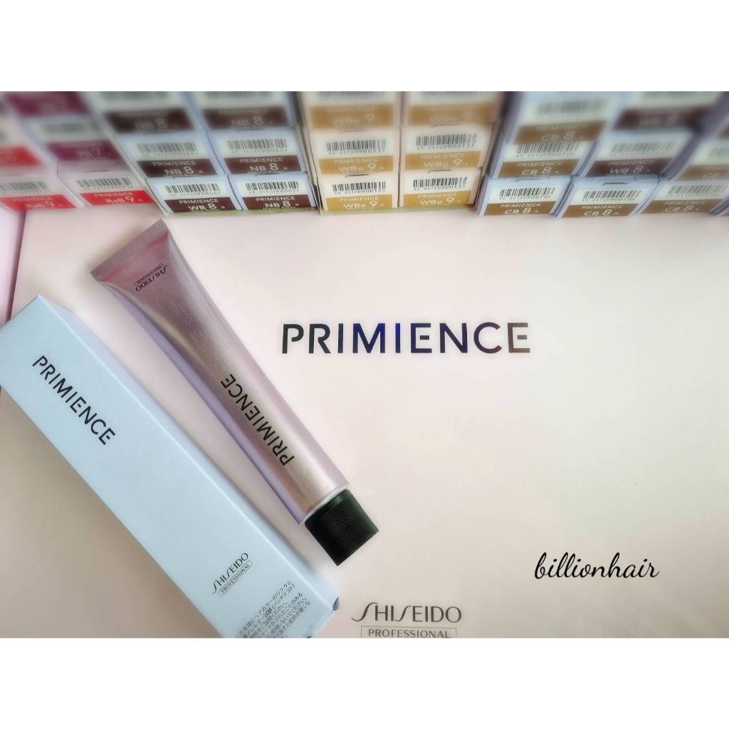 Shiseido Primience enrich line hair color cream 80ml - KAP techcology system สีย้อมผมปกปิดผมขาวจากญี่ปุ่น