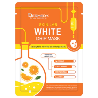 DERMEDY - Skin Lab White Drip Mask (25g) เดอร์มีดี สกิน แลบ ไวท์ ดริป มาสก์
