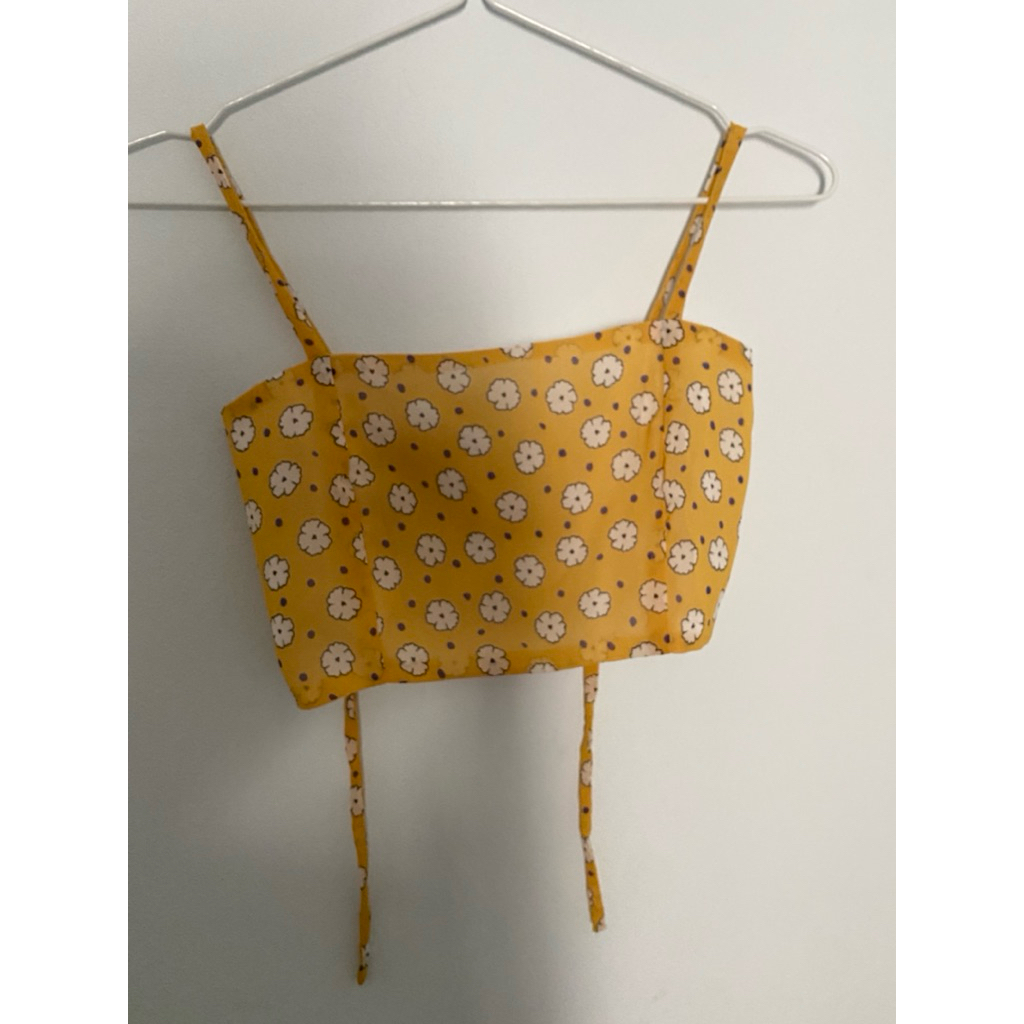 🌼เสื้อสายเดี่ยวผูก kokiji🌼