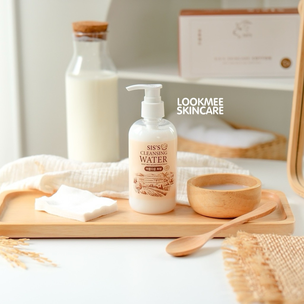 (250ml.) SIS’S Cleansing water คลีนซิ่งนมแพะ