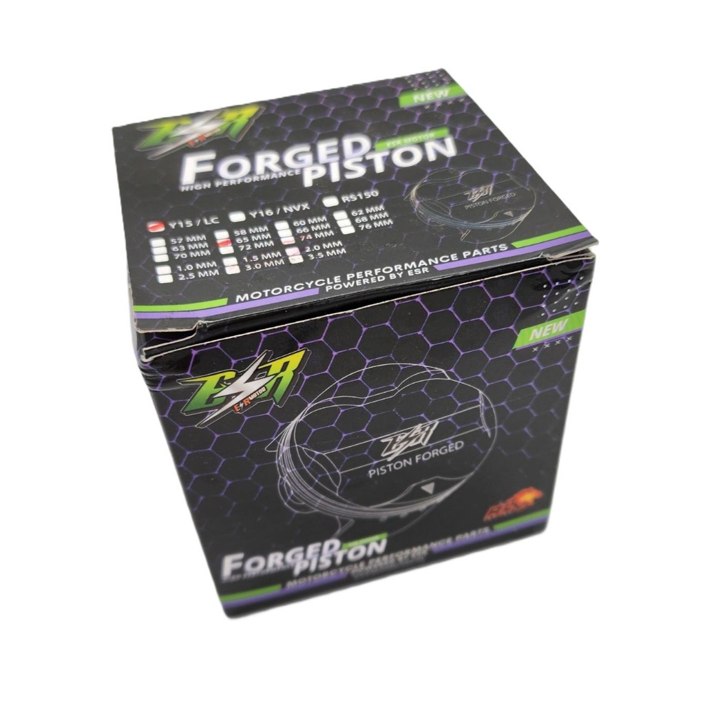 ชุดลูกสูบ Forged Piston Kit -YAMAHA Y15ZR - ขนาด 65 mm-lสลัก14 มิล