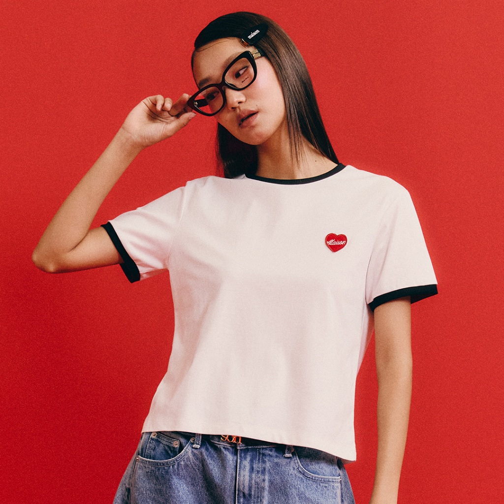 maison KEEPS | The Ringer Adore Tee | เสื้อยืด ปักโลโก้ Adore
