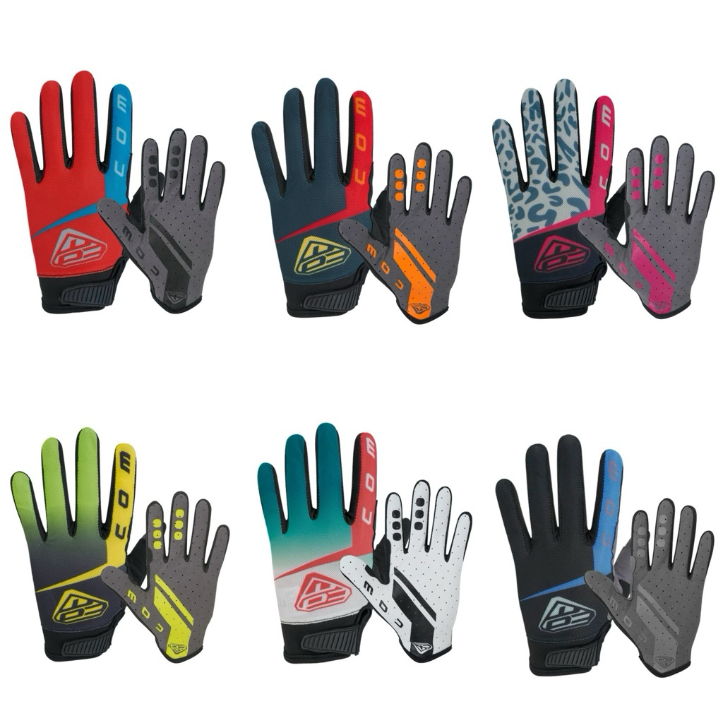 ถุงมือจักรยานผู้ใหญ่เต็มนิ้ว COM SPORTS GL02 ถุงมือเสือภูเขา Enduro Cycling Gloves