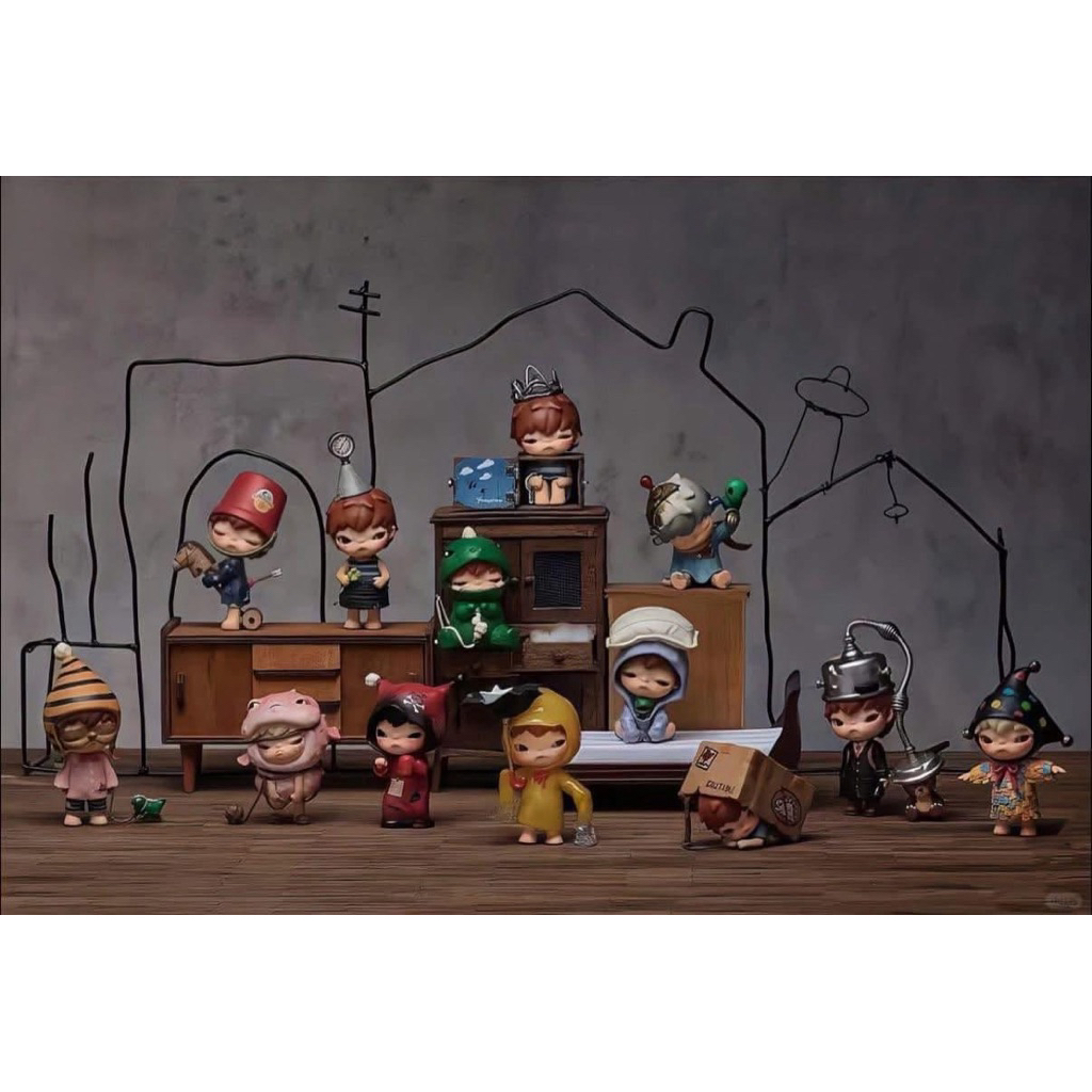 🔥พร้อมส่ง❤️‍🔥 POP MART Hirono V9 – Echo Series Figures สินค้าลิขสิทธิ์แท้ แบบเช็คการ์ด