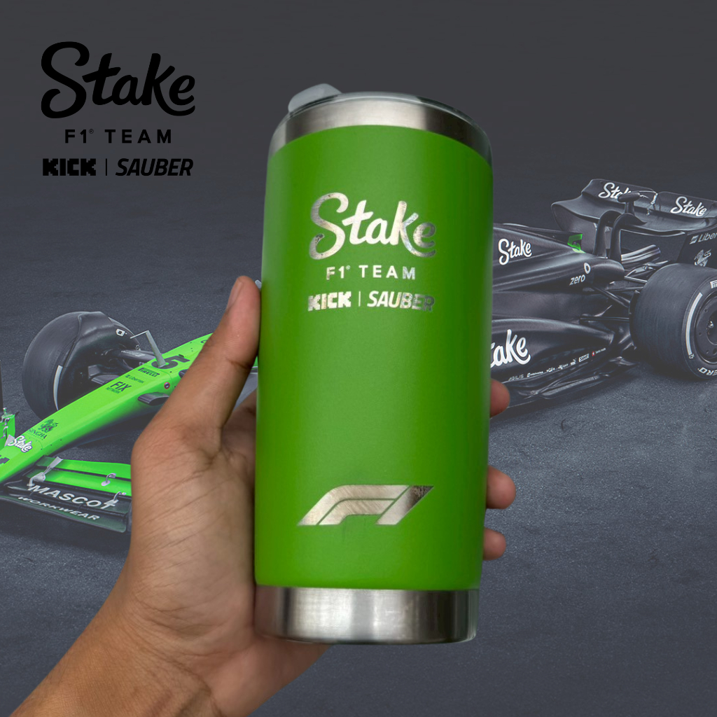 ใหม่!! แก้วเก็บความเย็น 🏎️ฟอร์มูลาวัน Formula 1 ทีม F1 Kick Sauber ขนาด 20 ออนซ์