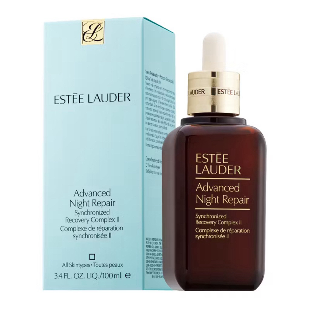 ESTEE LAUDER (100 ml) Advanced Night Repair สินค้าพร้อม sample size ฟรีจากช็อป duty fee ส่งของจากไทย
