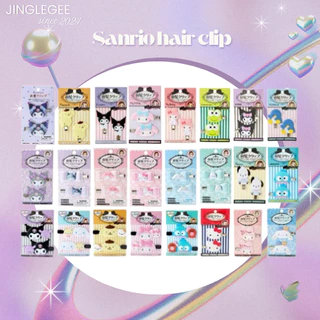พร้อมส่งจากไทย🇹🇭กิ๊บติดผมซานริโอ้ กิ๊บติดผมSanrio jumbo คอลใหม่ Sanrio hair clipของแท้จากญี่ปุ่น100%