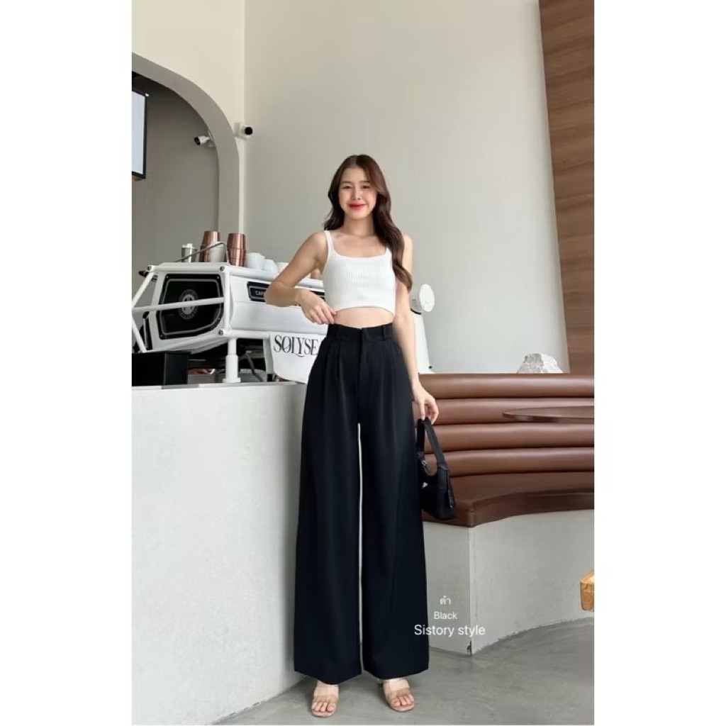 กางเกงขายาว  Sistory (มือ 1 size m)
