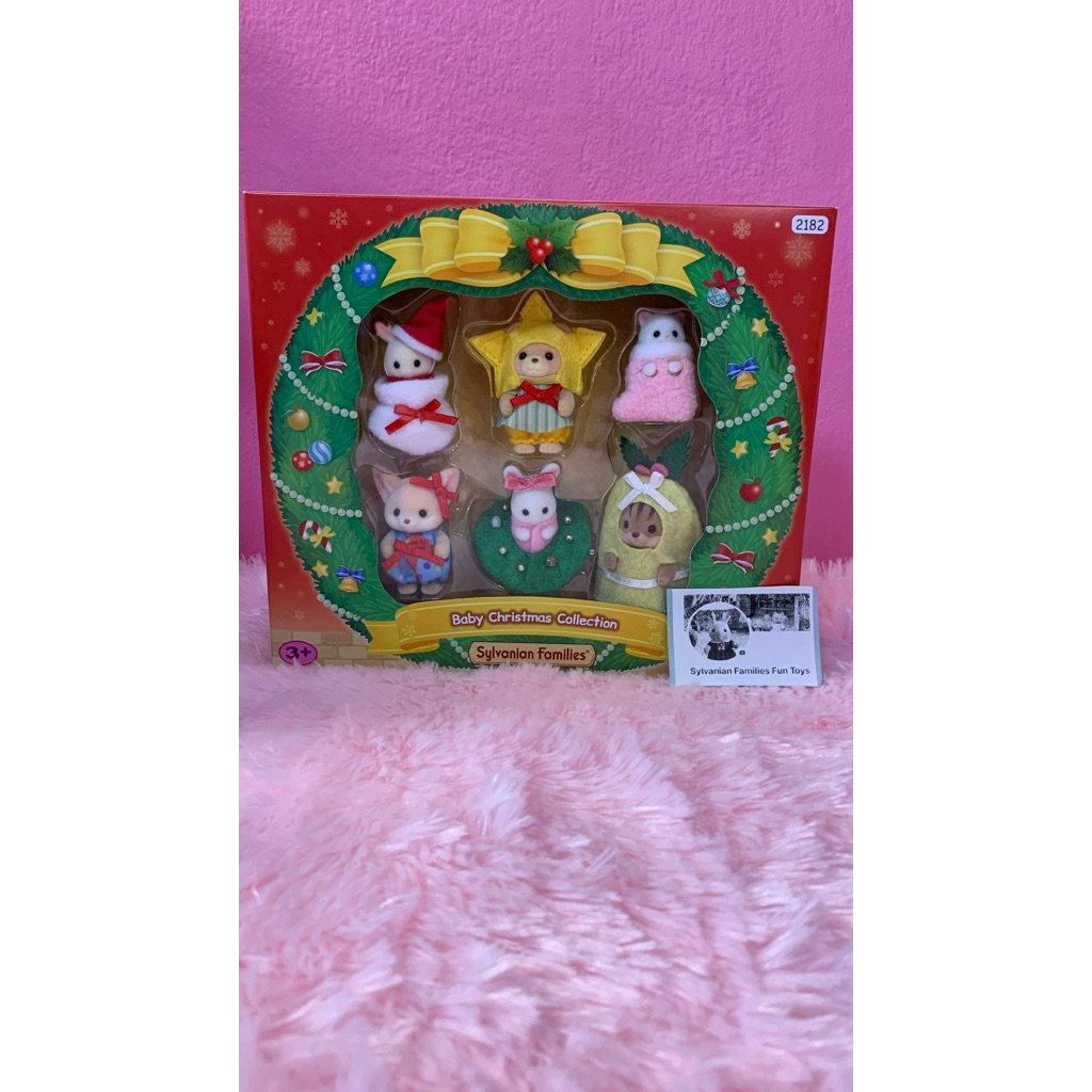 Sylvanian Families Baby Christmas Set งานมือ1