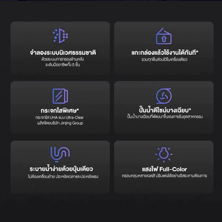 Xiaomi ตู้ปลาอัจฉริยะ Mijia Smart Fish Tank ตู้ปลาอัจฉริยะพร้อมไส้กรอง เชื่อมต่อและควบคุมผ่านแอพได้ มีเครื่องให้อาหารในต