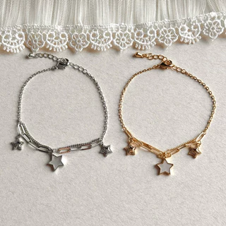 Socrush.bkk | KIKI STAR bracelet🌟 | SB-029 | สร้อยข้อมือ ดาว จี้ดาว