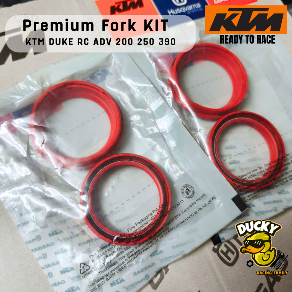 ซีลโช๊ค แท้ KTM อัพเกรด Fork Oil Seal Kit Pro Model  DUKE RC 200 250 390
