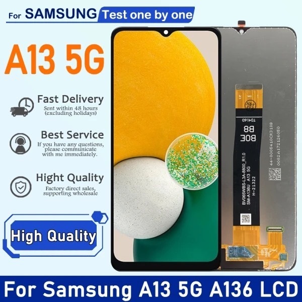 หน้าจอ Lcd samsung A13(5G) จอA13(5G) จอชุด จอ + ทัช ซัมซุง กาแลคซี่ A13 (5G) Lcd Screen Display Touc