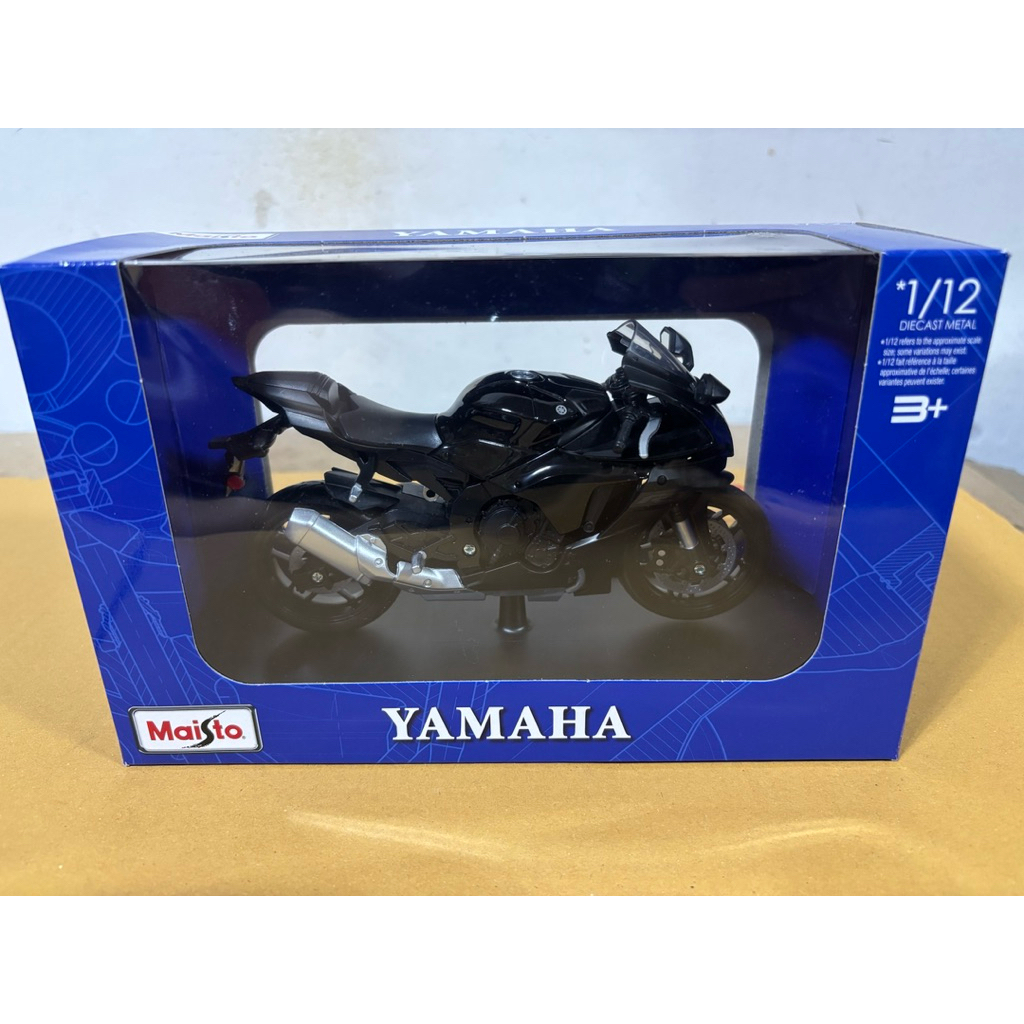 รถมอเตอร์ไซค์ Yamaha YZF-R1 (เป็นงานโมเดลMaisto พลาสติก)สเกล1:12 รายละเอียดสวยสมจริงสินค้าตามภาพ 100% ราคา ถูกที่สุด ดีลบีเคเค แกลเลอรีภาพที่ 9