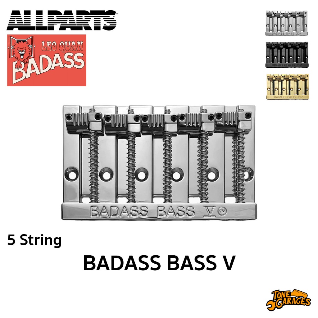 Allparts BADASS BASS V Bass 5 String  Bridge for Fender หย่องเบส 5 สาย