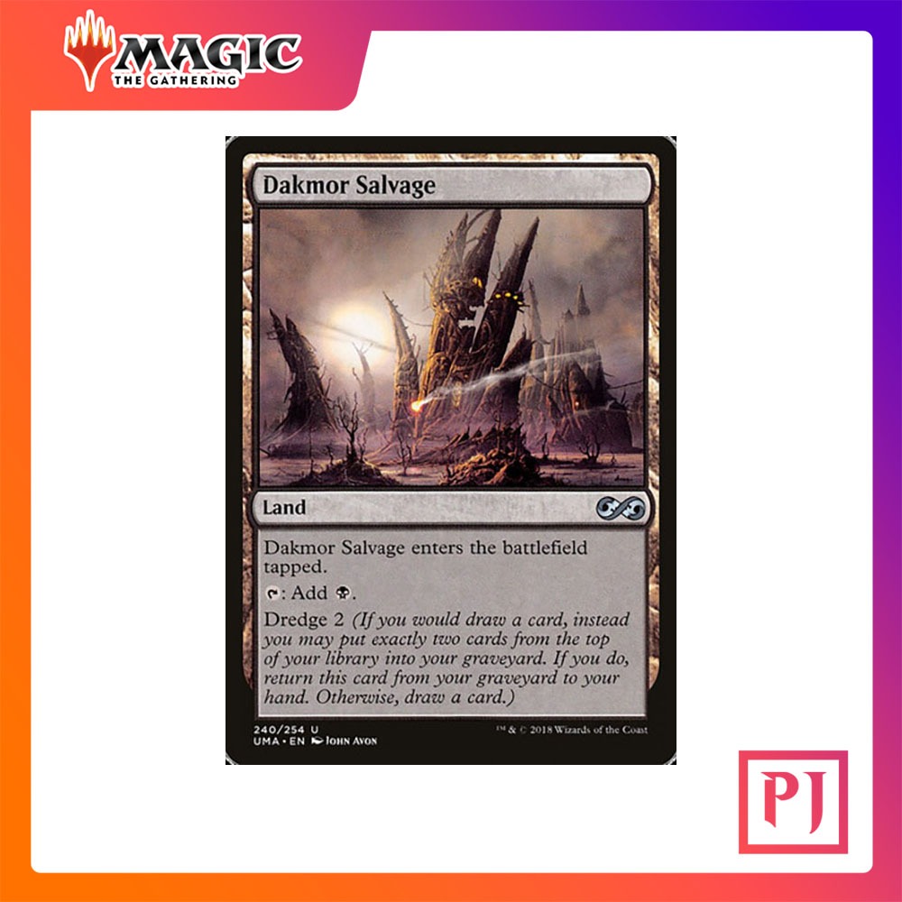 [MTG] Dakmor Salvage [UMA] [LAND] [UNCOM] [NORMAL] [ENG] (การ์ดเมจิค / Magic the Gathering)