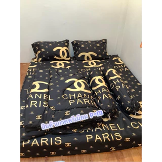 ชุดผ้าปูที่นอน+ผ้าห่ม เซ็ต 6 ชิ้น ขนาด 3.5-5-6 ฟุต เนื้อผ้า cotton พร้อมส่ง