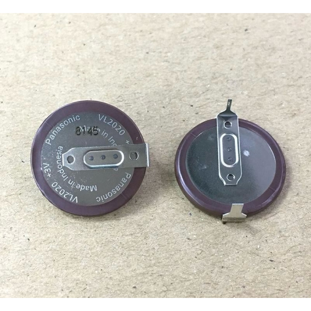 ถ่านรีโมท BMW VL2020 แท้ Panasonic แบบขา 180 องศา For BMW E39 E46 E60 E83 และรุ่นอื่นที่ใช้ขาถ่านแบบ