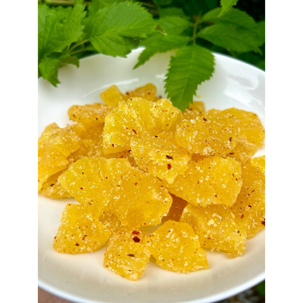 สับปะรดคลุกพริกเกลือ(รสแซ่บซี้ด)สูตรเฉพาะทางร้าน