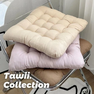 Tawii. เบาะรองนั่ง 40x40CM หมอนอิง เบาะ หนานุ่มนั่งสบาย หมอนรองนั่ง ใช้พิงหลังได้