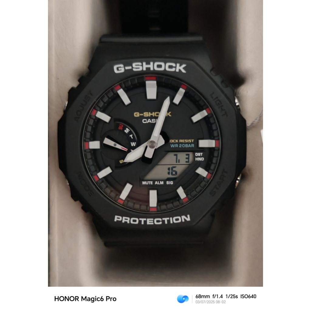 นาฬิกา Casio G-Shock รุ่น GA-2100RL-1A สีดำ ของแท้ มือสอง
