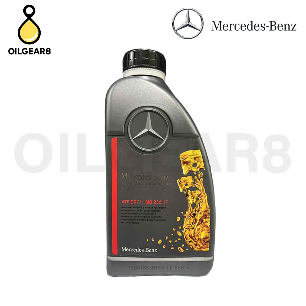 BENZ แท้ น้ำมันเกียร์ออโต้ 9 สปีด (9G-Tronic) (725.008) MB236.17 / ขนาด 1 ลิตร เบอร์ 002989060309