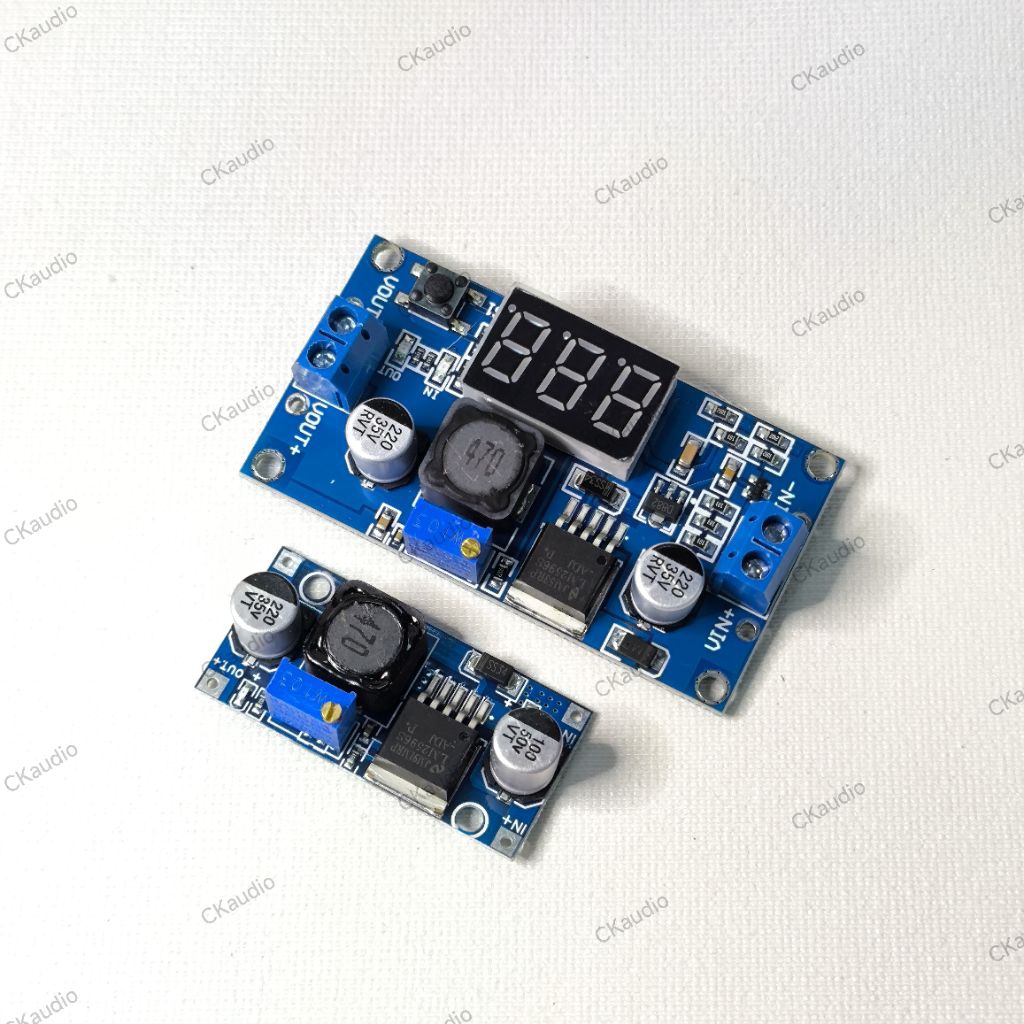 สเต็ปดาว ตัวลดแรงดันไฟ LM2596 3A ตัวควบคุมไฟ