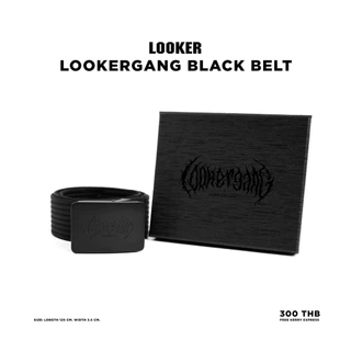 LOOKERGANG BLACK BELT (เข็มขัดหัวดำ)