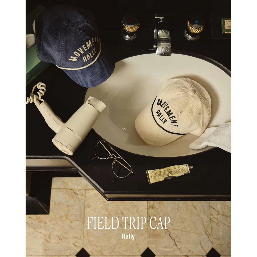 💙🧢Rally Field Trip Cap - หมวกผ้า Corduroy🧢💙