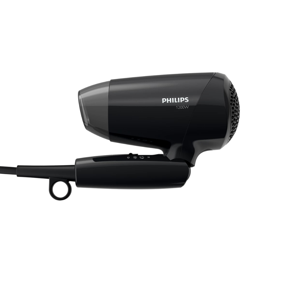 PHILIPS EssentialCare ไดร์เป่าผม รุ่น BHC010/10 สีดำ 1200W พับเก็บได้ รับประกัน 2 ปี รูปที่ 6