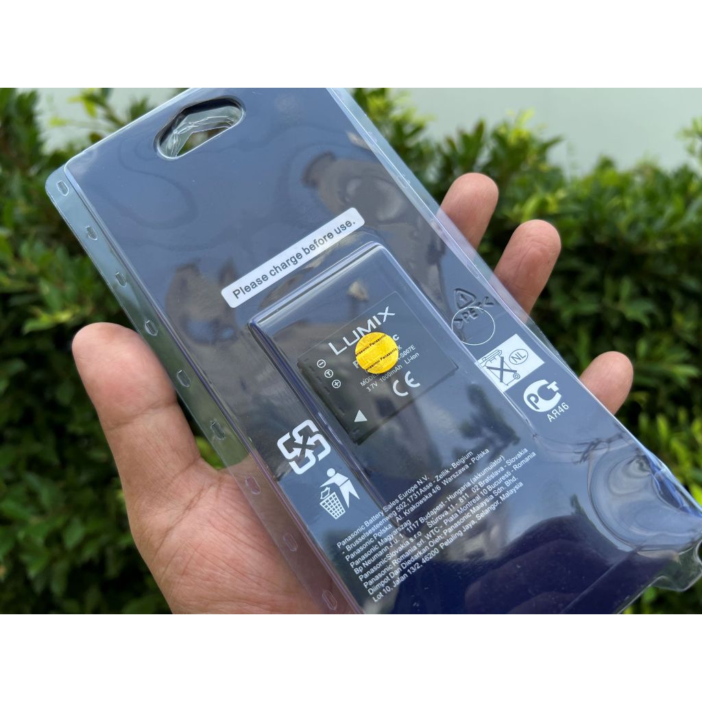 แบตกล้อง Panasonic CGA-S007  CGA-S007A  CGA-S007A/1B  CGA-S007E  CGR-S007  DMW-BCC10  DMW-BCD10  DMW