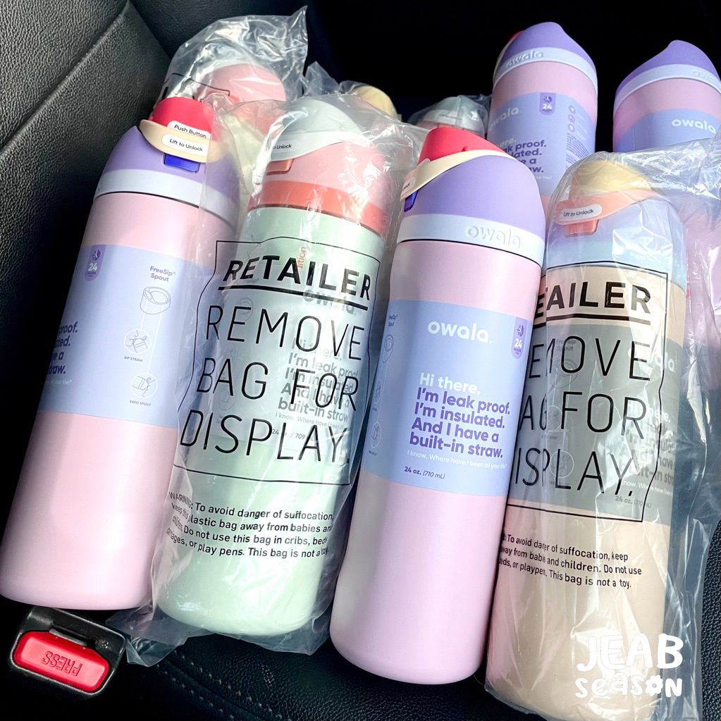 โอวาล่า พร้อมส่งบางสี/พรีออเดอร์ | Owala 24oz. — FreeSip อเมริกา 100% 🇺🇸 กระบอกน้ำ ขวดน้ำ Owala