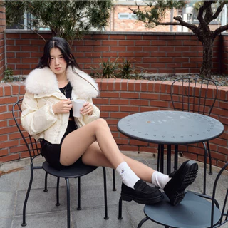 MINX รุ่น Wynn velvet รองเท้า โลฟเฟอร์หนังกลับ (loafer) minxshoes