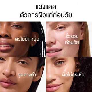 นูโทรจีนา อัลตร้า เชียร์ ฟลูอิด ซันสกรีน เอจ ชีลด์ เอสพีเอฟ50 พีเอ++++ 40 มล. Neutrogena Sunscreen Age Shield SPF50 PA++