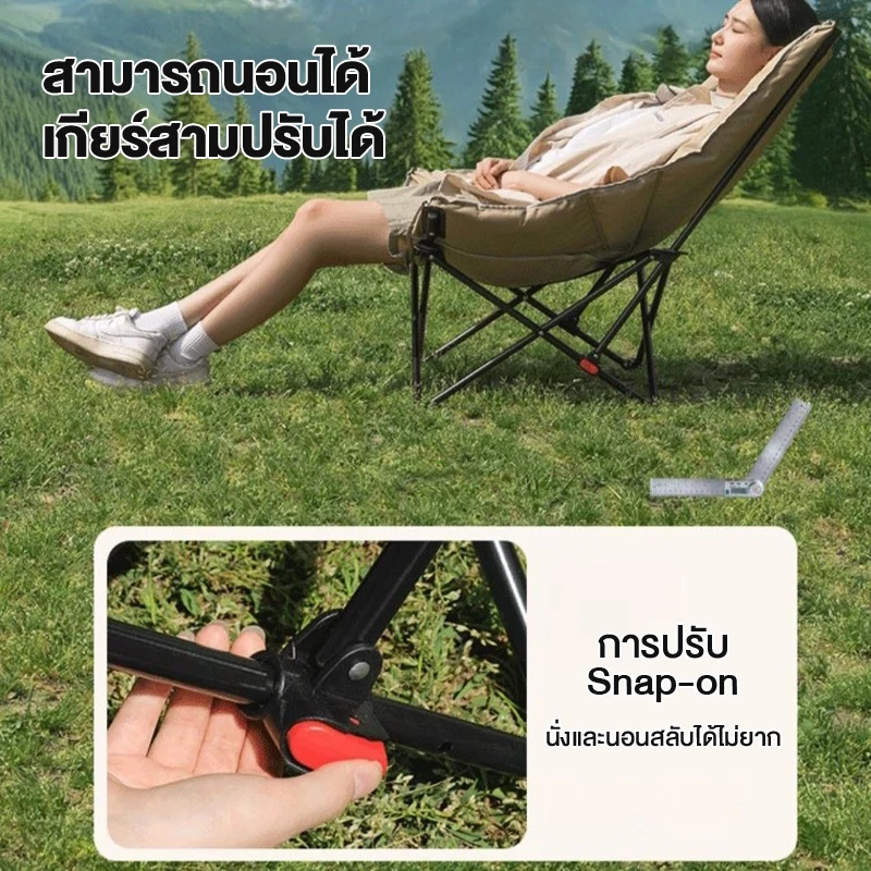 เก้าอี้แคมป์ปิ้ง ผ้าฝ้าย Oxford thumbnail 7