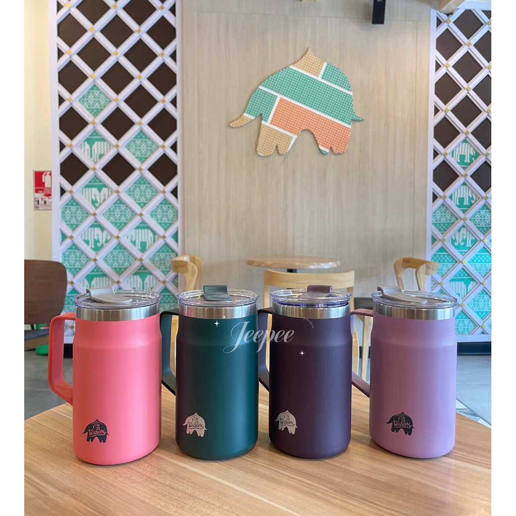 แก้วพันธุ์ไทย PUNTHAI X LocknLock MetroMug ขนาด 600 ml.