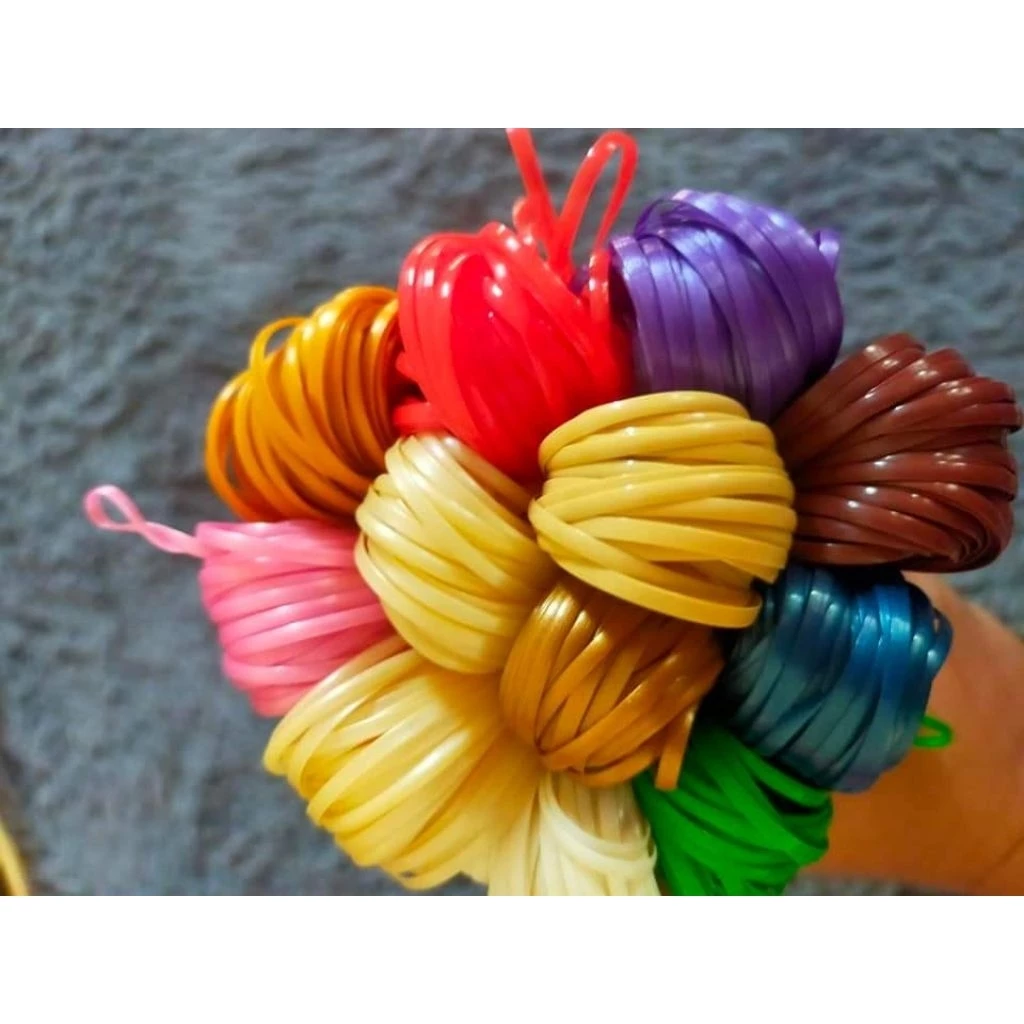 เส้นสานหวายเทียม ขนาด4 มิล ทักแชทแจ้งสีได้เลยนะคะมีสีให้เลือกมากมายสวยสดทุกสีจ้า