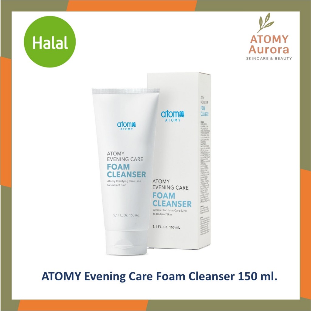 Atomy foam cleanser 150 ml.อะโทมี่ อีฟนิ่ง แคร์ โฟม คลีนเซอร์