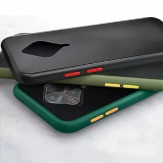 เคสขอบสีหลังด้าน สำหรับ Vivo S1Pro S1 เคสกันกระแทก ตรงรุ่น หลังด้าน เคสผิวด้าน
