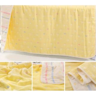 ผ้าขนหนูสาลู ผ้าเช็ดตัวสาลู รุ่น 6 ชั้นขนาด70x140cm