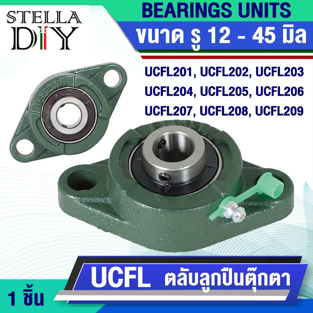 UCFL201 UCFL202 UCFL203 UCFL204 UCFL205 UCFL206 UCFL207 UCFL208 UCFL209 BEARING UNIT